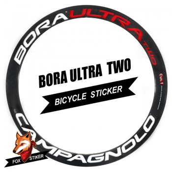 Road Bicycle Wheels Rim Decal Stickers for Campagnolo BORA TWO 50